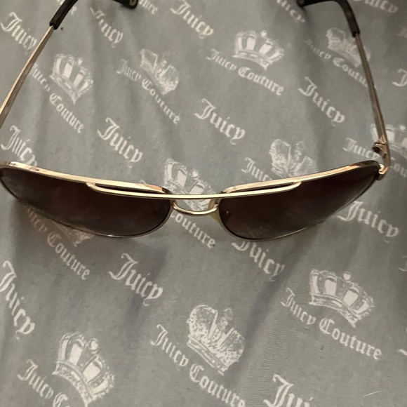 Coach Dark Lens Aviator Sunglasses - Picture 5 of 9